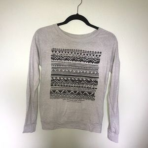 Grey Long Sleeve Shirt